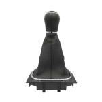 Nuca Schimbator Viteze cu Burduf din Eco Piele pentru VW Golf Mk 5, Mk 6, Scirocco Mk3, Jetta Mk6, VW EOS, 5 Viteze ОЕМ 1K0711113