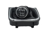 Nuca Schimbator Viteze cu Burduf din Eco Piele pentru VW Golf Mk 5, Mk 6, Scirocco Mk3, Jetta Mk6, VW EOS, 6 Viteze ОЕМ 1K0711113