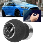 Nuca universala schimbator viteze – 5 viteze – aluminiu si piele PU – adaptoare 8/10/11/12 mm