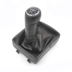 Nuca schimbator viteze cu burduf din eco piele pentru VW Polo Mk4 5 viteze OEM 6Q2711113F