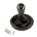 Nuca schimbator viteze cu burduf din eco piele pentru VW Transporter T5 / T5.1 5 viteze OEM 7H0711113 7E071144