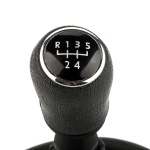 Nuca schimbator viteze cu burduf din eco piele pentru VW Transporter T5 / T5.1 5 viteze OEM 7H0711113 7E071144