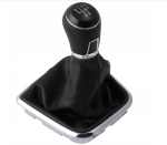 Nuca schimbator viteze cu burduf din eco piele pentru Volkswagen Polo 6R / 6C 5 viteze OEM 6R0711456B
