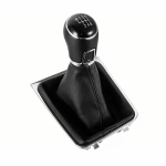 Nuca schimbator viteze cu burduf din eco piele pentru Volkswagen Golf Mk7 6 viteze OEM 5G1711113