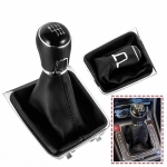 Nuca schimbator viteze cu burduf din eco piele pentru Volkswagen Golf Mk7 6 viteze OEM 5G1711113