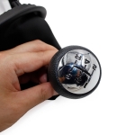 Nuca schimbator viteze cu burduf din eco piele pentru Citroen Berlingo II, Peugeot Partner B9 5 viteze OEM 2403FC