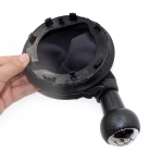 Nuca schimbator viteze cu burduf din eco piele pentru Citroen Berlingo II, Peugeot Partner B9 5 viteze OEM 2403FC