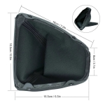 Burduf schimbator viteze din eco piele pentru BMW Seria 3 E90 E91 E92 E93 OEM 8037308