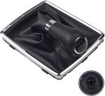 Nuca schimbator viteze cu burduf din eco piele pentru Mercedes-Benz C-Class W204, E-Class C207 W212 6 viteze OEM A2042672410