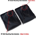 Nuca schimbator viteze cu burduf din eco piele pentru Mercedes-Benz C-Class W204, E-Class C207 W212 6 viteze OEM A2042672410