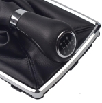 Nuca schimbator viteze cu burduf din eco piele pentru Mercedes-Benz C-Class W204, E-Class C207 W212 6 viteze OEM A2042672410