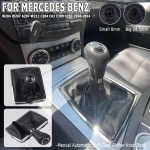 Nuca schimbator viteze cu burduf din eco piele pentru Mercedes-Benz C-Class W204, E-Class C207 W212 6 viteze OEM A2042672410