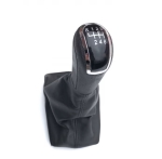 Nuca schimbator viteze cu burduf din eco piele pentru Audi A4 B8 6 viteze OEM 8K0863278H