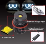 Set becuri LED Angel Eyes pentru BMW - CANBUS, lumina alba rece, Plug & Play
