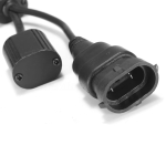 Set becuri LED H8 40W Angel Eyes pentru BMW – CANBUS, lumina portocalie, Plug & Play OEM 63217760782