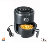 Friteuza cu aer cald Air fryer 24V, 250W, 3L – pentru camioane si autovehicule