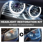 Kit restaurare faruri auto – curatare si polish Headlight Restoration Kit