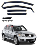 Set de 4 Paravanturi auto de vant pentru geamuri fata si spate pentru Mercedes Benz GLK X204 2008-2015