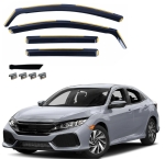 Set de 4 Paravanturi auto de vant pentru geamuri fata si spate pentru HONDA CIVIC X Hatchback / Type-R FK8 2016-2022
