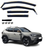 Set de 4 Paravanturi auto de vant pentru geamuri fata si spate pentru DACIA DUSTER III 2024+