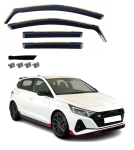Set de 4 Paravanturi auto de vant pentru geamuri fata si spate pentru Hyundai i20 III 2020+