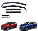 Set de 4 Paravanturi auto de vant pentru geamuri fata si spate pentru Mitsubishi ASX II 2023+ / Renault Captur II 2019+