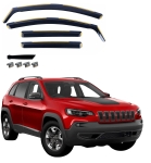 Set de 4 Paravanturi auto de vant pentru geamuri fata si spate pentru Jeep Cherokee V (KL) 2013-2023