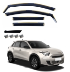 Set de 4 Paravanturi auto de vant pentru geamuri fata si spate pentru FIAT 600 2023+