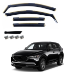 Set de 4 Paravanturi auto de vant pentru geamuri fata si spate pentru MAZDA CX-5 II 2017-2021