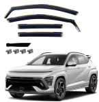 Set de 4 Paravanturi auto de vant pentru geamuri fata si spate pentru HYUNDAI KONA II 2023+