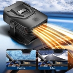 Incalzitor auto cu ventilator, 2 moduri de functionare, incalzire / ventilator, suport rotativ - 12V, 150W