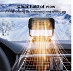 Incalzitor auto cu ventilator, 2 moduri de functionare, incalzire / ventilator, suport rotativ - 12V, 150W