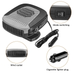 Incalzitor auto cu ventilator, 2 moduri de functionare, incalzire / ventilator - 12V, 150W