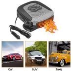 Incalzitor auto cu ventilator, 2 moduri de functionare, incalzire / ventilator - 12V, 150W
