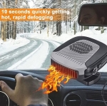 Incalzitor auto cu ventilator, 2 moduri de functionare, incalzire / ventilator - 12V, 150W