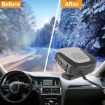 Incalzitor auto cu ventilator, 2 moduri de functionare, incalzire / ventilator - 12V, 150W