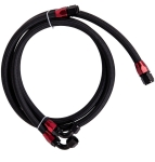 Kit complet radiator ulei universal din aluminiu, 13 randuri, 330 x 50 x 95 mm, AN10 37°, cu furtunuri si adaptor pentru filtru de ulei, negru