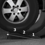 Set rampe service auto 2.5 tone, cu opritoare si husa pentru depozitare, negru