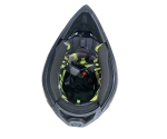 Casca copii Motocross - Enduro pentru motocicleta, ATV, bicicleta – marimea XS (47-48 cm), negru mat cu design galben neon