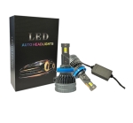 Set becuri LED H8 / H9 / H11 – 12V-24V, 60W, 6500LM, 6000K, CANBUS fara erori