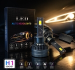 Set becuri LED H1 – 12V-24V, 60W, 6500LM, 6000K, CANBUS fara erori