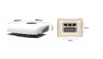 Aer conditionat inverter 24V pentru cabina/acoperis D-6000 - 2100W