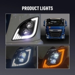 Far LED stanga 24V cu DRL pentru DAF XF 106 / 116 OEM KF-L2137