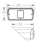 Stop spate dreapta pentru tractor Ford New Holland OEM: E4NN13N465AA / E4NN13N465AB