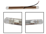 Lampa laterala Gabarit LED – Galben 6 LED-uri 24V 240 mm