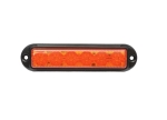 Lampa laterala Gabarit LED Stroboscopic – Galben 6 LED-uri 4 functii 12V-24V