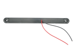 Lampa laterala Gabarit LED – Rosu Fumurie 15 LED-uri 12V-24V 240 mm