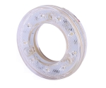 Lampa laterala Gabarit LED Rundа – Alb 9 LED-uri 12V-24V