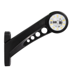 Set Lampi Laterale Gabarit LED - Alba / Rosie 190 mm 12V-24V
