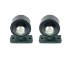Set Lampi Laterale Gabarit LED - Rosu / Alb 12V-24V